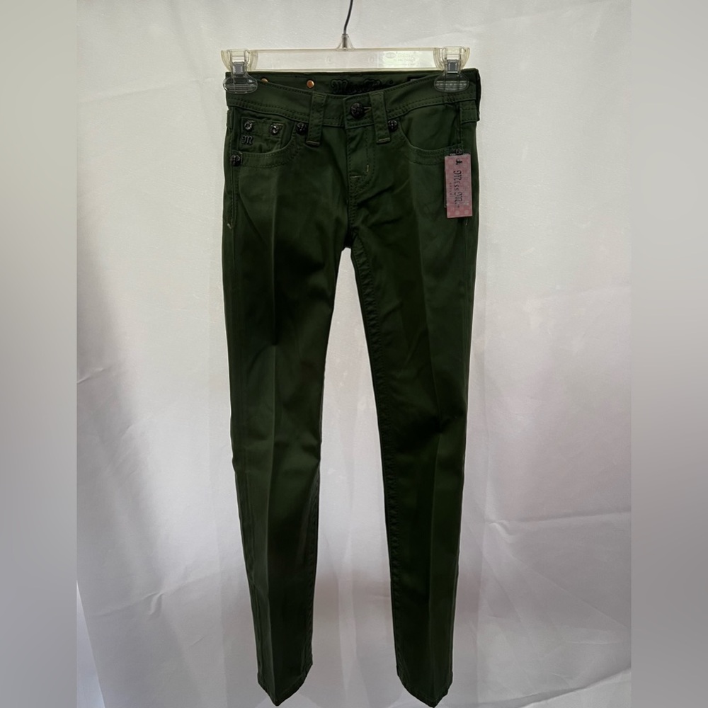 Miss Me Green Youth Jeans